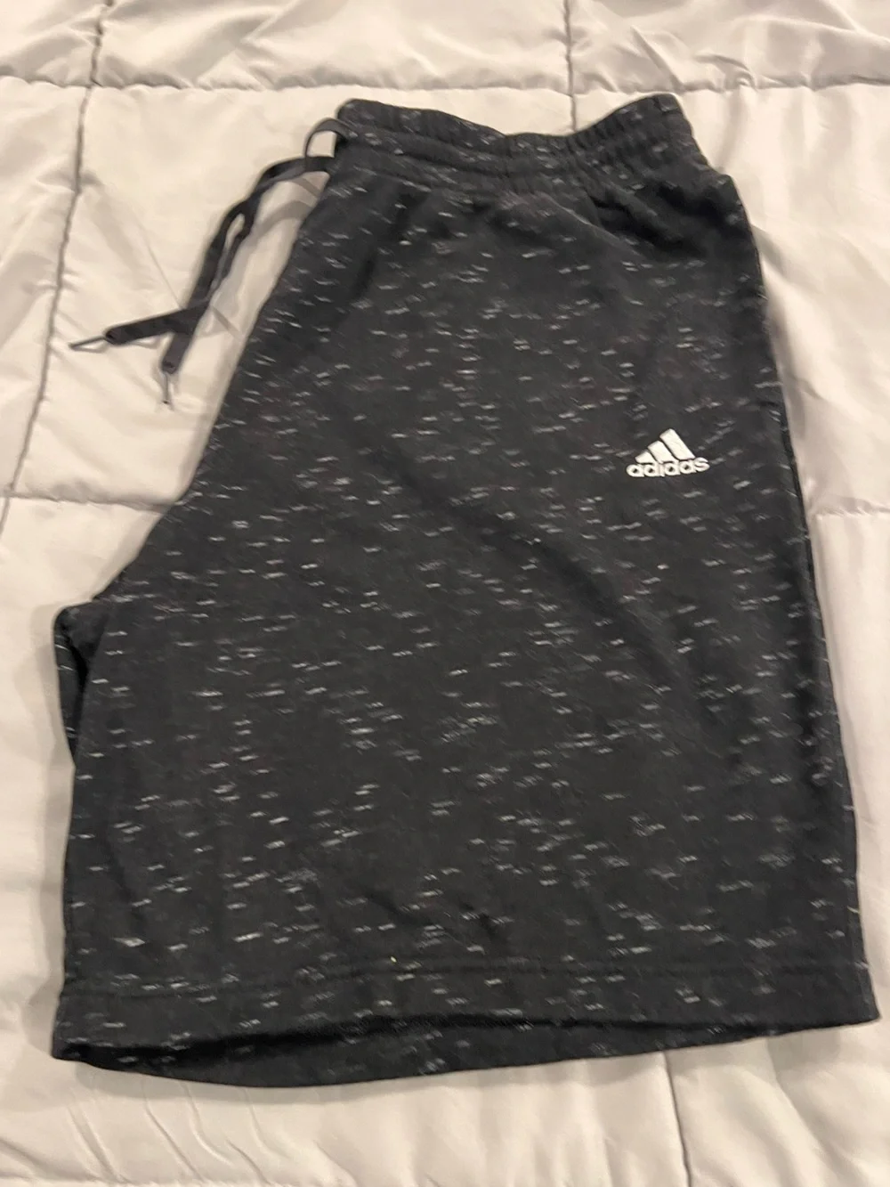 ADIDAS MEN'S ESSENTIALS FRENCH TERRY MÉLANGE SHORTS XXL